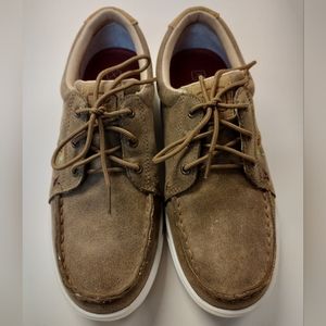 Twisted X women's shoes tan with floral design size 9M